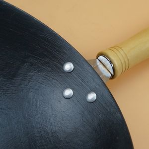 平底铁炒勺图片