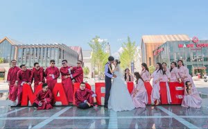 2018新款古装伴娘服中式婚礼中国风礼服旗袍