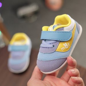 春秋宝宝学步鞋6-24个月一岁半男宝宝鞋软底女