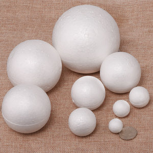 保利龙球塑料 span class=h>泡沫球 /span>创意椭圆形球实心 span