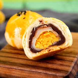 手工原味蛋黄酥饼雪媚娘海鸭蛋咸蛋黄酥 网红糕点心夹心馅零食