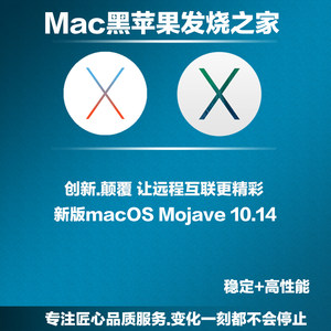 黑苹果系统安装原版 pc双系统远程安装服务M
