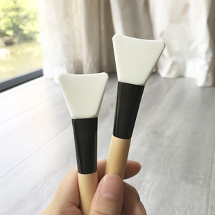 硅胶面膜刷木柄刷子脸部软毛美容小碗套装一支小美容扫水疗包邮