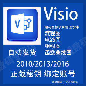 Project Visio2016\/13\/10绘制图表项目管理软件