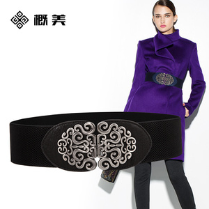 复古腰封女图片