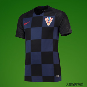 【豪门装备】2018世界杯克罗地亚国家队球衣客场足球服莫德里奇