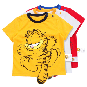 加菲猫t恤男图片