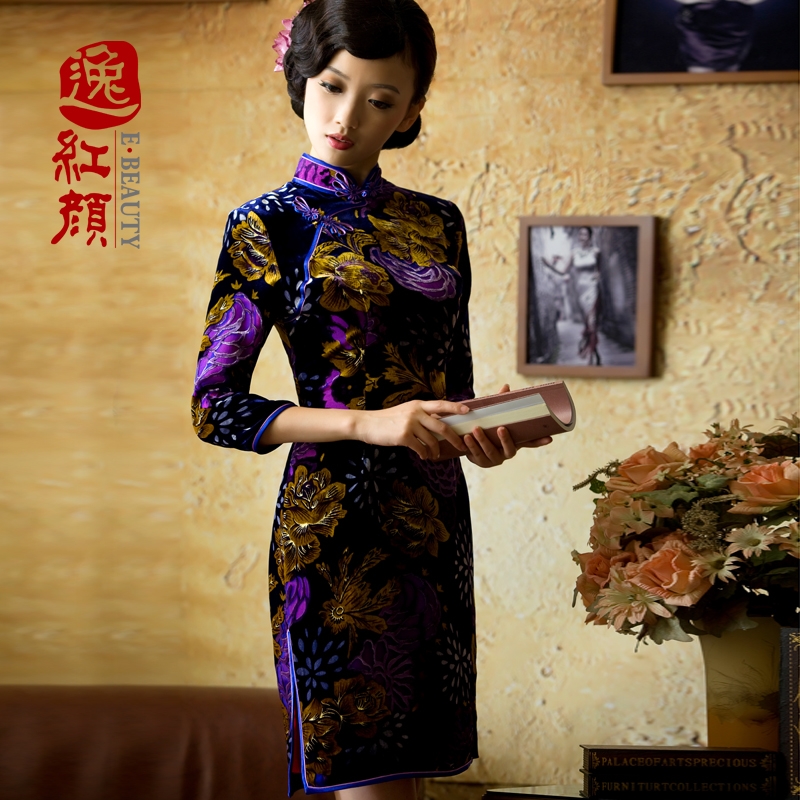 逸红颜旗袍秋冬专卖店,逸红颜旗袍秋冬旗舰店,逸红颜旗袍秋冬正品包邮