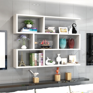 酒架创意墙上置物架壁挂墙架吊柜挂柜墙壁柜现代简约墙柜书架书柜