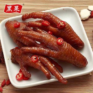 【黑果】正宗特产卤味美食 span class=h>洪濑 /span>凤爪 span class