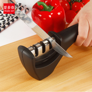 磨刀器 德国快速手摇家用菜刀定角磨刀器磨剪刀磨刀石 厨房小工具