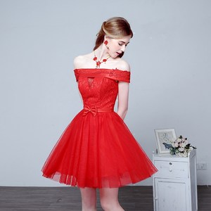 【白色伴娘礼服网纱价格】最新白色伴娘礼服网