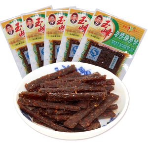 湖南特产玉峰香辣蹄筋小辣条小辣皮片零食满50袋包邮 ￥ 0.5 ￥0.
