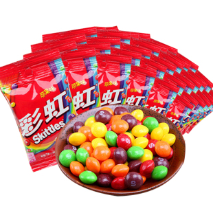 箭牌彩虹糖果汁糖原果味原味15g儿时回忆经典零食糖果小吃