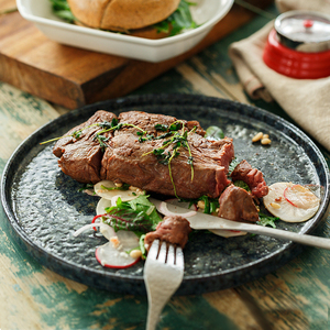 class=h>创意 /span>陶瓷立边 span class=h>牛排 /span>盘圆形陶瓷 