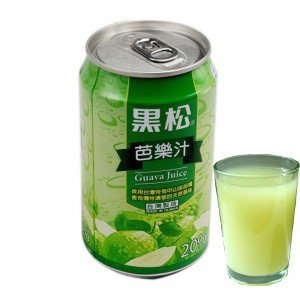 台湾果味饮料 黑松 span class=h>芭乐 /span>汁320ml(果汁含量20%)