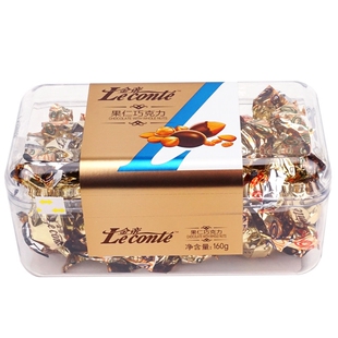 1盒包邮 正品金帝巧克力160g什锦果仁蛋葡萄干榛仁零食结婚送女友