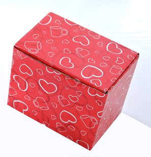 热转印 彩盒包装盒杯子包装盒礼品盒包装50个起变色杯彩盒