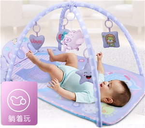 婴儿健身架脚踏琴 宝宝多功能健身毯健身脚踏
