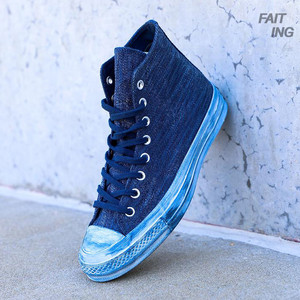  span class=h>匡威 /span>converse 1970s高帮牛仔布扎染做旧 span