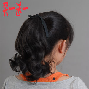 【真发假发马尾辫图片】真发假发马尾辫图片大