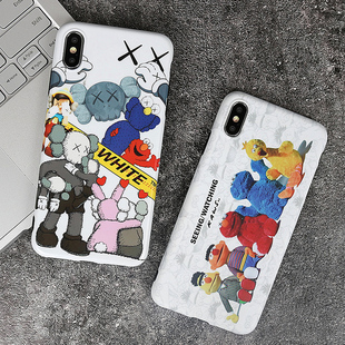 kaws x 芝麻街手機殼