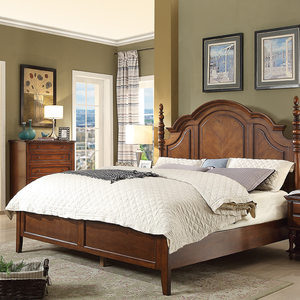 美式复古布艺床专场