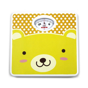 eks法国卡通精准机械人体秤 体重秤 家用秤 弹簧秤 家用秤医用秤