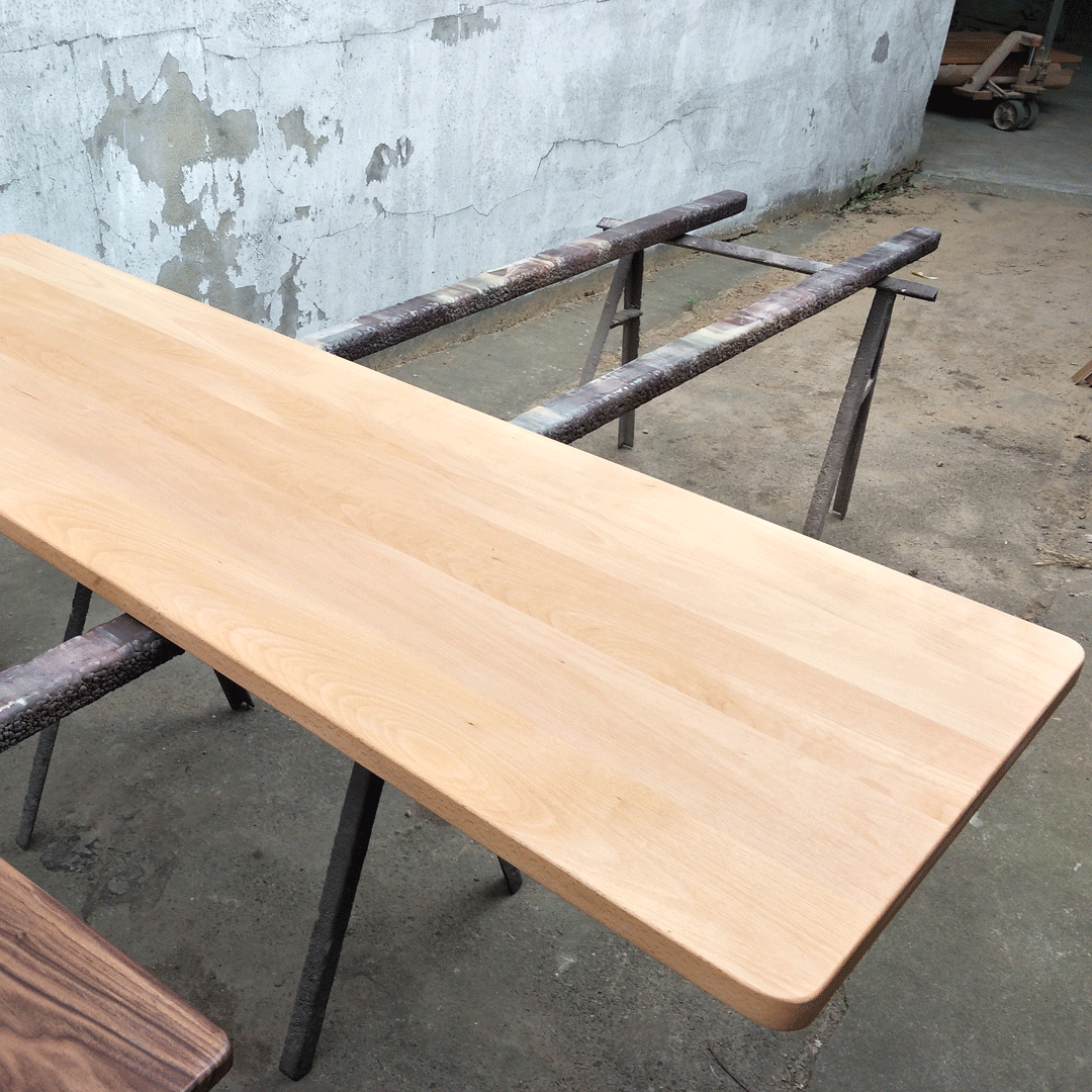 德国红榉木实木板材原木材diy木料红木定制楼梯踏步板批发桌面板