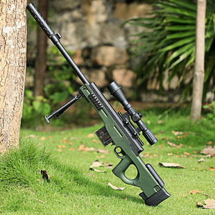 儿童玩具枪awm狙击枪可发射吃鸡枪男孩kar98k拉栓水弹枪模型成人