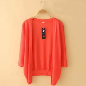 夏季中老年女装开衫披肩外套中年妈妈夏装薄款