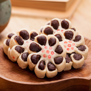 稻香村八瓣枣花酥休闲零手造点心小吃特产传统糕点北京特产