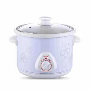 全自动电炖锅电砂锅白瓷炖盅煲汤锅陶瓷迷你b