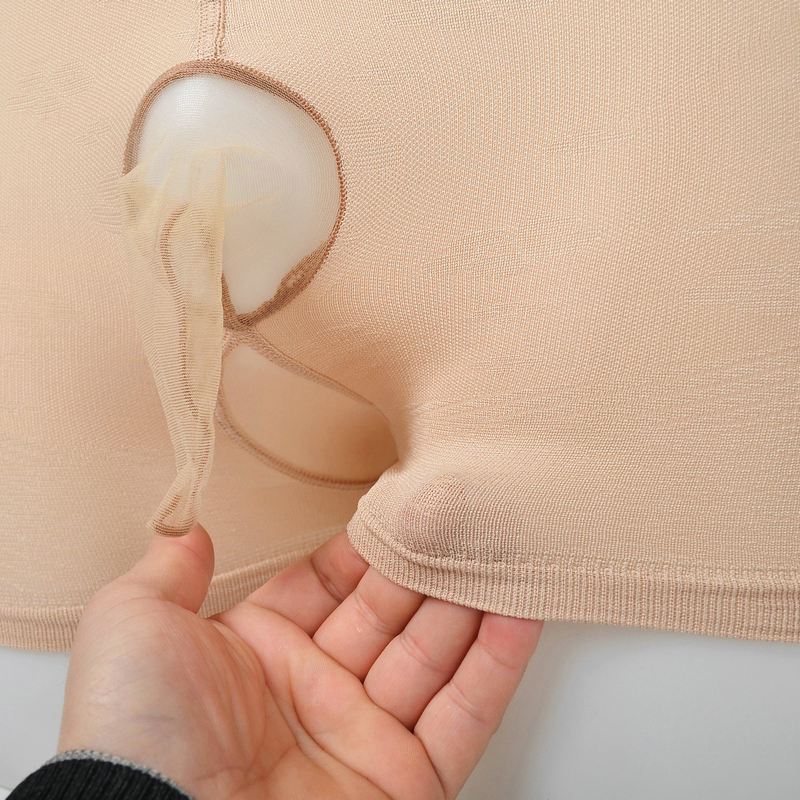 夏季超薄三分安全裤袜男士丝袜jj套男款袜子性感情趣男用打飞机