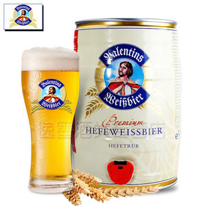 德国进口啤酒原装星晖黑啤酒5l桶装啤酒大桶 德