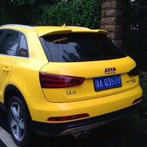 13-15奥迪q3 span class=h>尾翼 /span>14专用扰流板改装定风翼4s品质