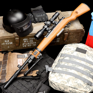 手动kar98k狙击拉栓可发射水弹枪求生吃鸡大号8倍镜awm儿童玩具枪