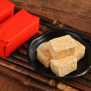 白水贡糖闽南漳州龙海传统特产花生酥喜糖糕点茶点红纸装630g包邮