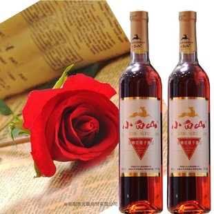 小白山红酒高樽红提子露酒女士甜红婚宴葡萄酒5度750ml*1单瓶包邮