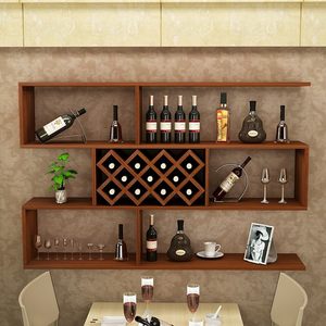 包邮简约墙上酒架挂式酒柜吊柜壁挂客厅壁柜    红酒柜餐厅吊酒柜