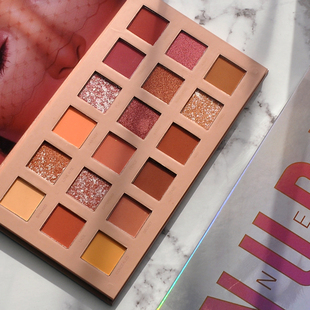 德国英国小众huda beauty沙漠玫瑰18色眼影盘裸nude平价ins神仙盘