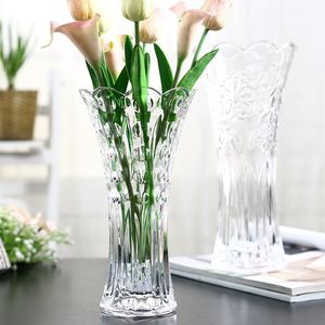 【琉璃花瓶】小清新玻璃透明干花瓶餐桌客厅摆