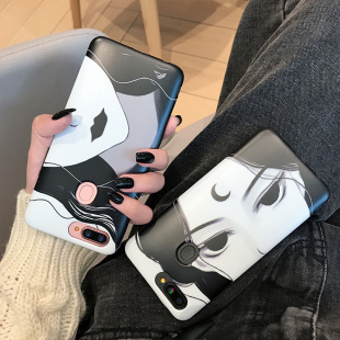 sp全屏poopr全覆盖opop玻璃ooop壳0pp0r11spius卡通popor11splus女款