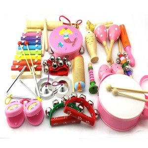 奥尔夫发音教具11件套装 幼儿童早教打击乐器组合音乐启蒙玩具 ￥ 34.