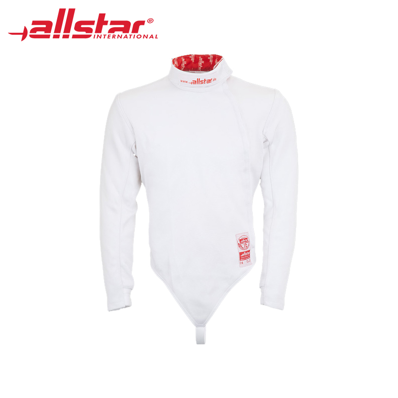 allstar奥斯达男子成人经济款击剑比赛训练保护服上衣800N 4500H