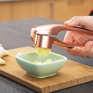 居家家 手动压蒜器捣蒜器大蒜捣碎器 家用蒜泥器姜汁蒜蓉机碎蒜器