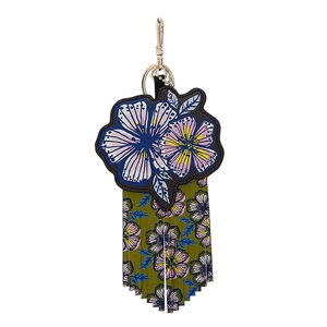 furla芙拉多色可爱花朵图案流苏设计 span class=h>钥匙扣 /span>