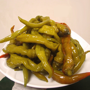 湖南土特产酸辣椒老坛泡椒长辣椒坛子菜纯手工自制农家下饭菜酸菜