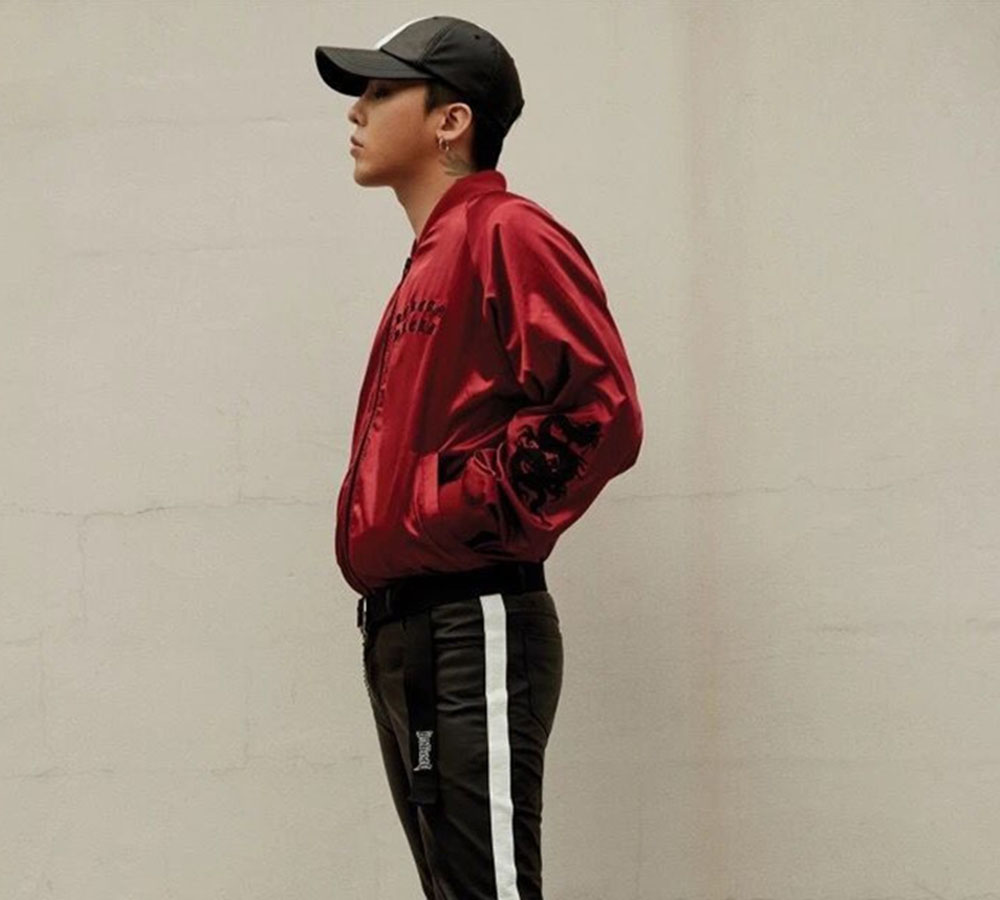 秋冬季男宽松棒球服韩国 权志龙gd限量装刺绣长袖加棉夹克外套潮