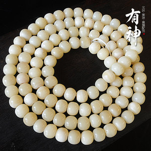 【极醇 纯手工】甄选青海马鹿骨手串 span class=h>佛珠 /span>念珠